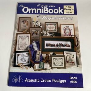 Jeanette Crews Designs - The OmniBook Of Inspirations - Cross Stitch Book #806